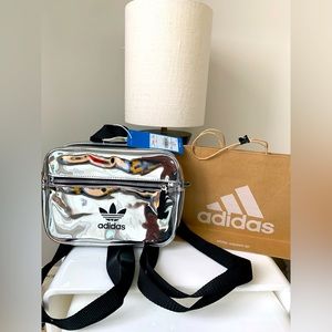 Adidas chrome backpack BNWT from Japan